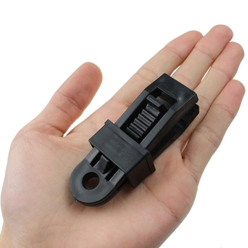 50Stck Baldachin Clip draussen Wind Seil Schellen Markise Wind Seil Markise Klemme Camping Nylon Clip Camping Zelt Zubehör
