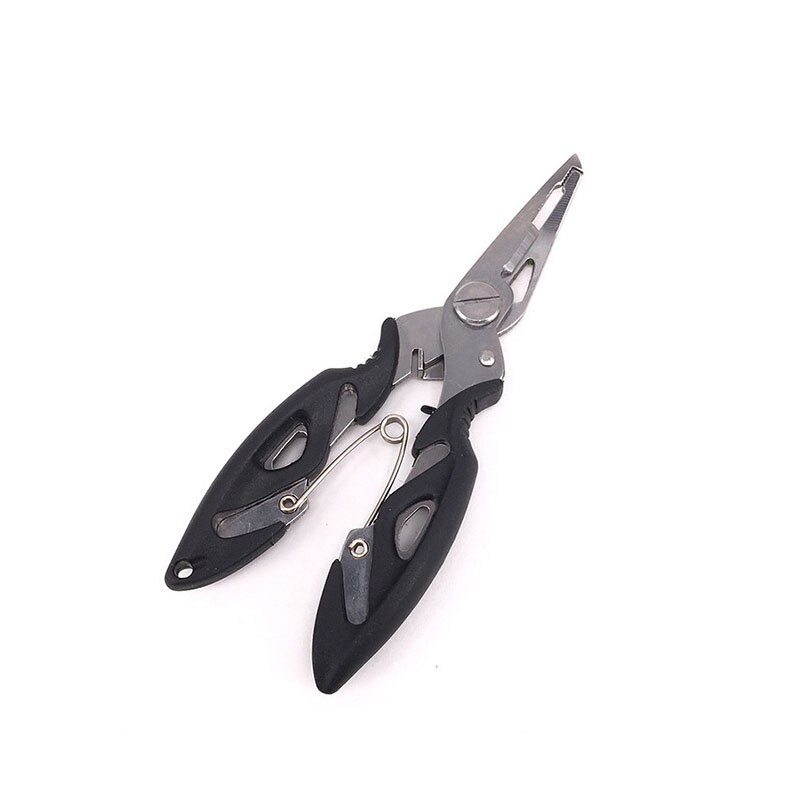 Multifunction Fishing Plier Scissor Braid Line Lure Cutter Hook Remover Fishing Tackle Tool Cutting Fish Use Tongs Scissors: B
