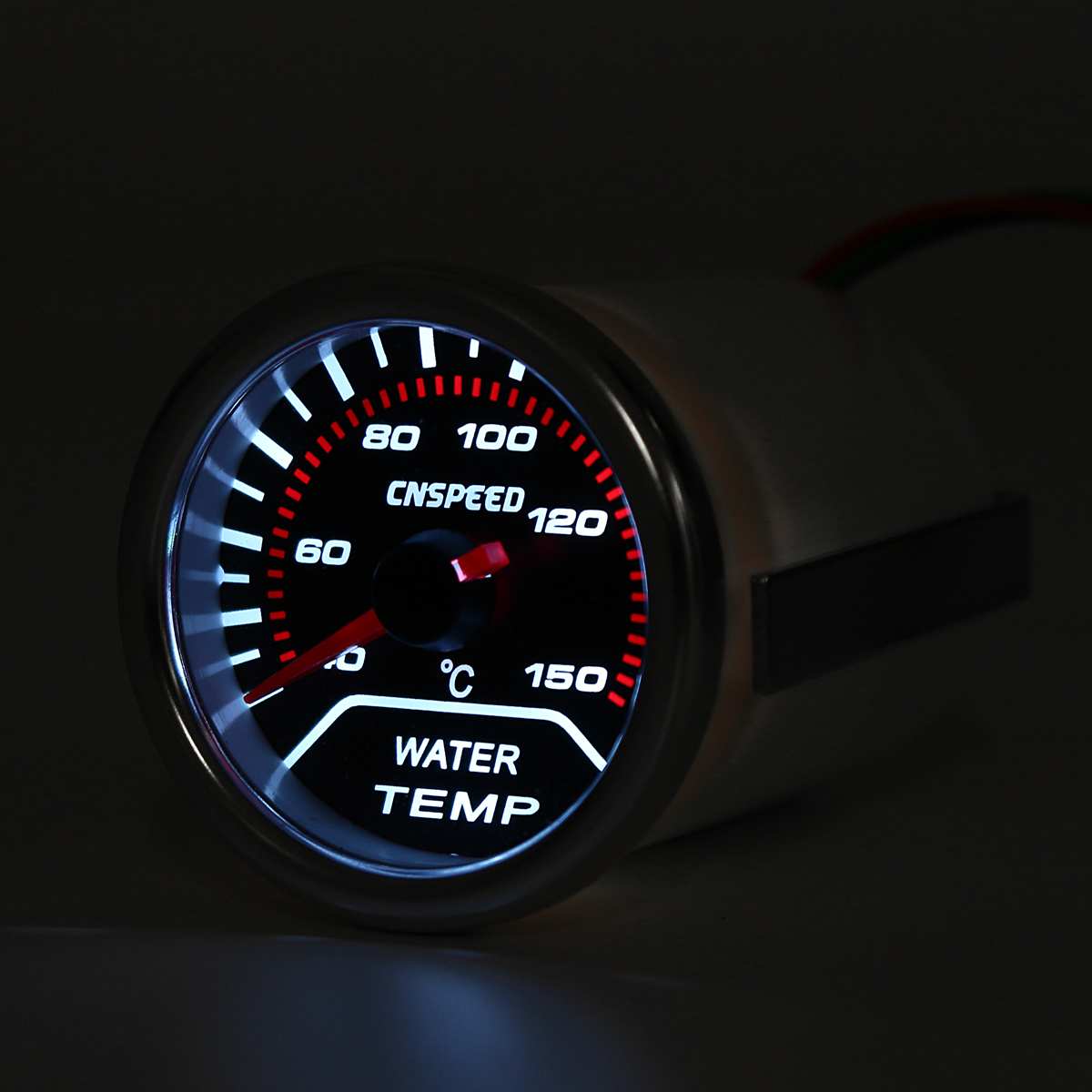 12V 2'' 52mm Auto Wasser Temperatur Gauge 40-150C Led-anzeige Universal Auto Wasser Temp Meter mit 1/8 NPT sensor