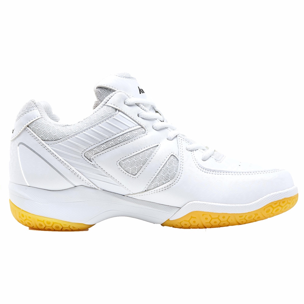 Original Kawasaki White Badminton Shoes Sports Shoes for men Breathable Indoor Court Sneakers K-077