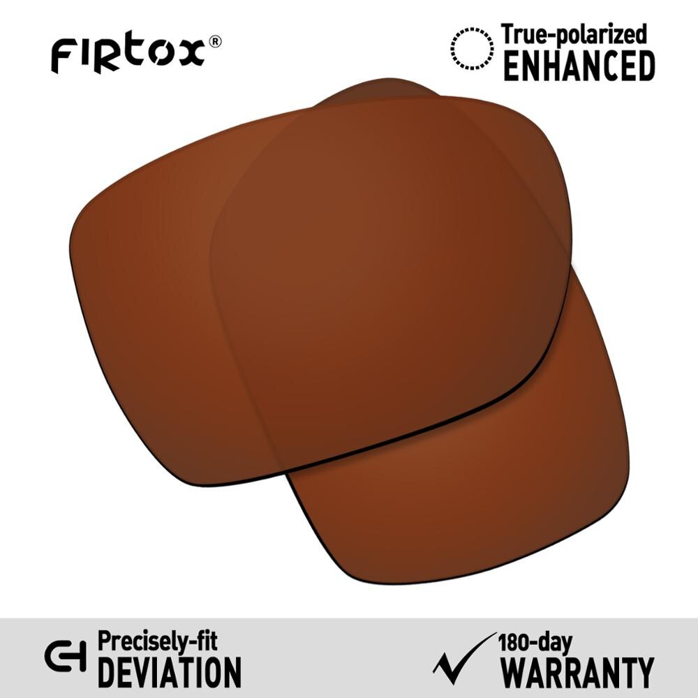 Firtox True UV400 Polarized Lenses Replacement for-Oakley Deviation OO4061 Sunglasses (Compatiable Lens Only) - Multiple Colors: Brown-Polarized
