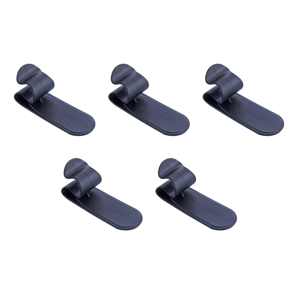 1-10 Stuks Auto Paraplu Houders Kofferbak Organizer Haak Multifunctionele Auto Bevestiger Clip Paraplu Hanger Wand Gemonteerd Rack: Black