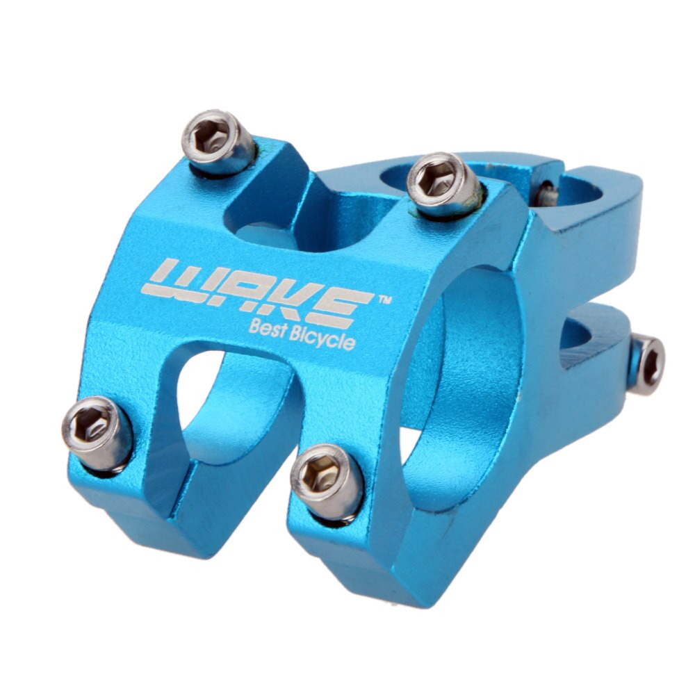 aufwachen MTB Fahrrad Lenker Vorbau Fahrrad Stengel Aluminium Legierung Fahrrad Lenker Teile Stengel 31,8 MM 5 Farben Radfahren Hohe-festigkeit Stengel: Blau