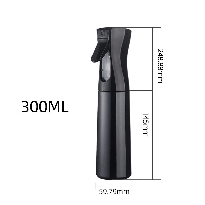 100% botella de spray de peluquería salón barbero nueva botella de spray para el cabello 150ML herramientas para el cabello rociador de agua cuidado del cabello de belleza: Verde oscuro