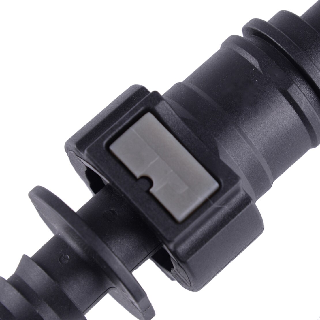 ABSOPRO 2er Set Kraftstoffleitungsschlauch 9,89mm SAE - 90 Grad Schnellverschluss