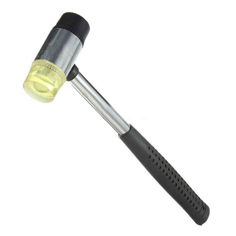 1pc Rubber Hammer Double Faced Work Glazing Window Beads Hammer Mallet Tool For Rubber Hand Tools 25mm
