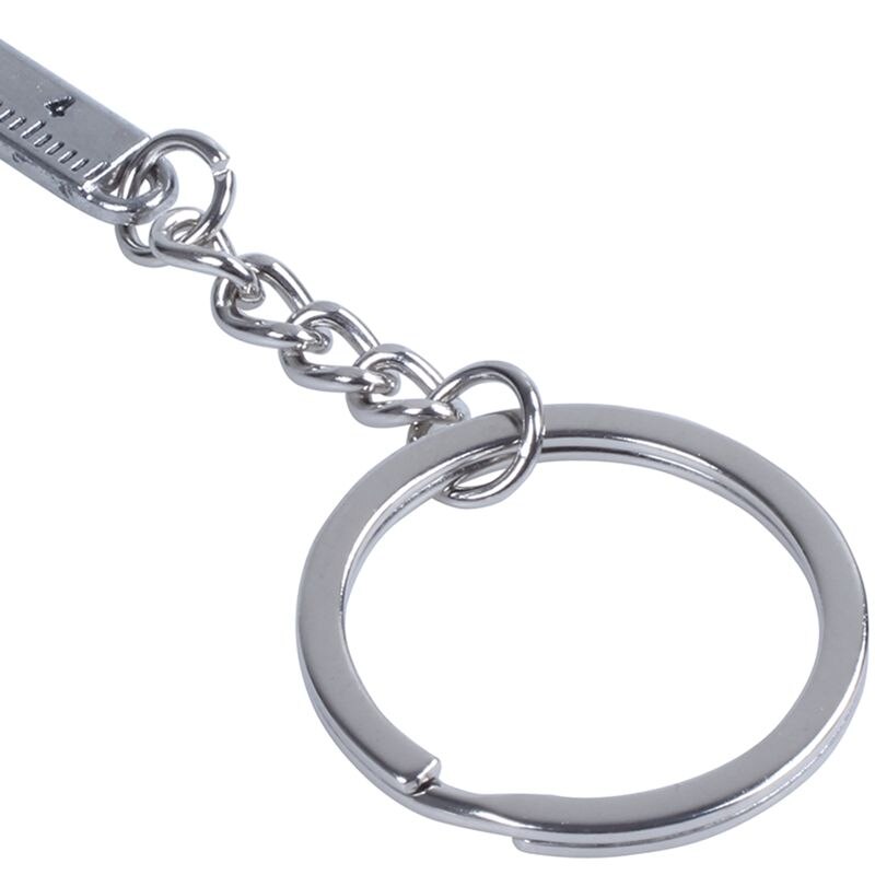 GTBL srebrna symulacja noniusz suwmiarka Model linijka slajdów brelok