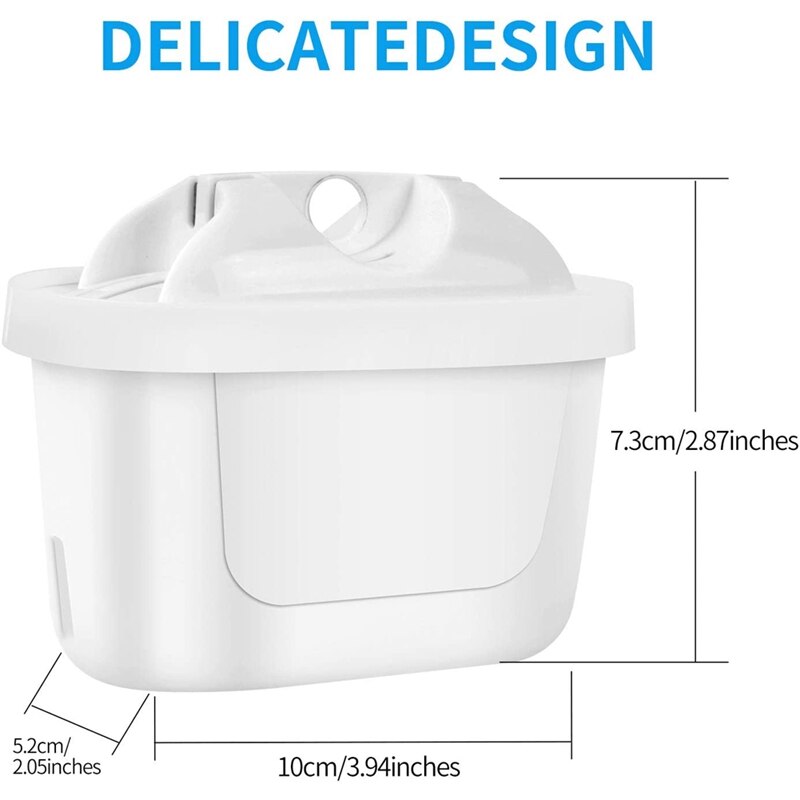 Water Filter Cartridge for Brita Maxtra+, Brita Style, Brita Fun, Mavea Elemaris XL, Merella Cool, Anna Duomax