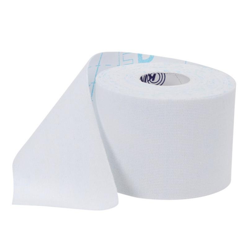 5M * 2.5Cm Kinesiologie Tape Atletische Spier Ondersteuning Sport Physio Therapeutische Tape Elastische Sport Bandage Spier Sport Veiligheid: WHITE