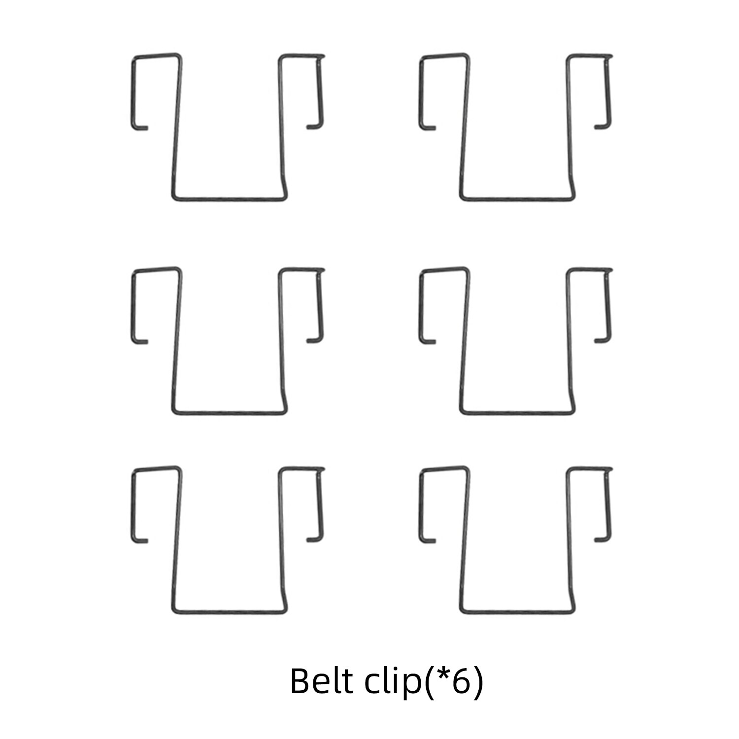 Saramonic Gürtel Clips Bodypack Mikrofon Halterungen Antennen Muttern für Drahtlose Mikrofon UWMIC9 System