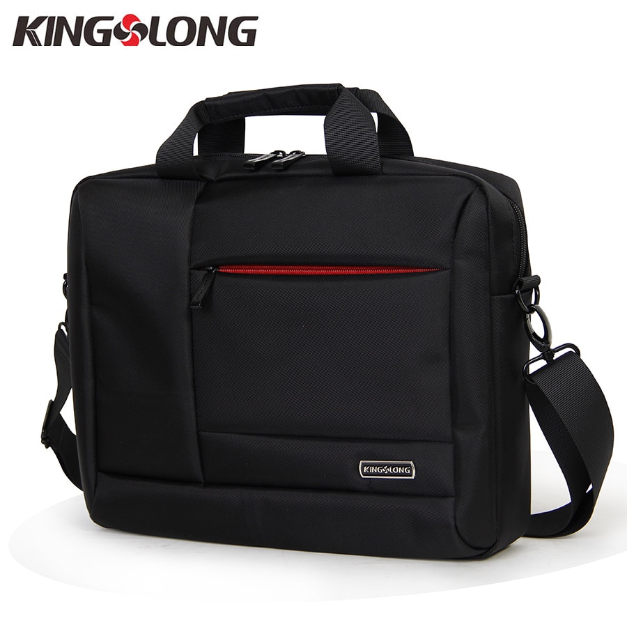 Kingslong zakelijke aktetas nylon laptop notebook computer beschermtas voor heren crossbody schoudertas laptop koffer
