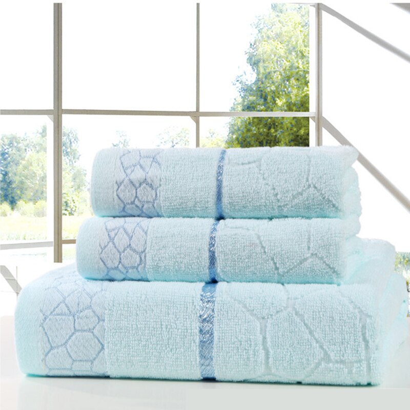 100 Katoen Badhanddoek Set Hand Body Haar Beach S... Grandado