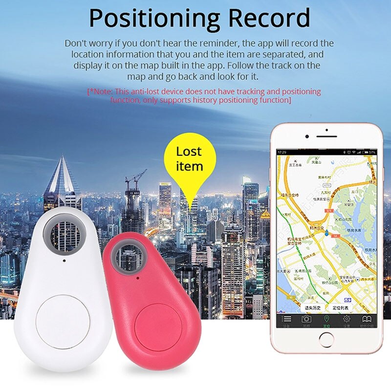 Smart Tracker GPS Locator Bluetooth Alarm Antilost Apparaat Voor Mobiele Kind Tas Portemonnee Key Finder Locator Anti Verloren alarm Tracker