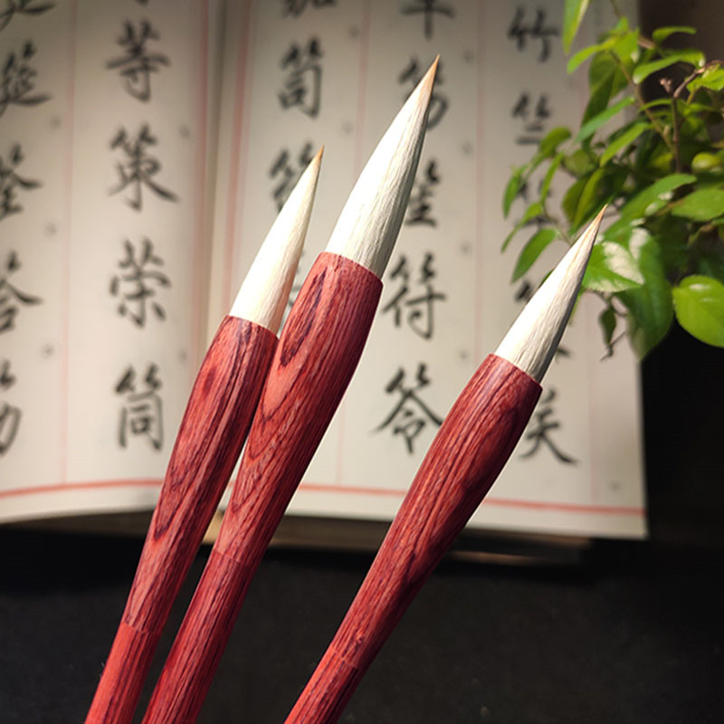 Chinese calligraphy brush pen copybook painting writing sheep wolf brush traditional Chinese calligraphic pens maobi 1pc