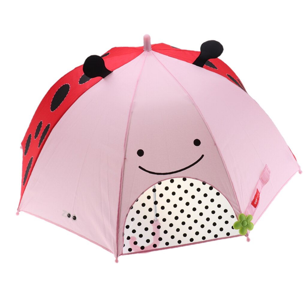 Parapluie 3D motif Animal joli | Mignon, dessin animé, pour enfants étudiants: Beetle