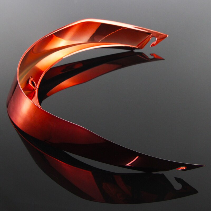 Motorcycle Helmet Big Tail Spoiler For AGV PISTA GRP GP VELOCE-S Rear PARTS &amp; ACCESSORIES Moto Casco Adornment: Electroplating red