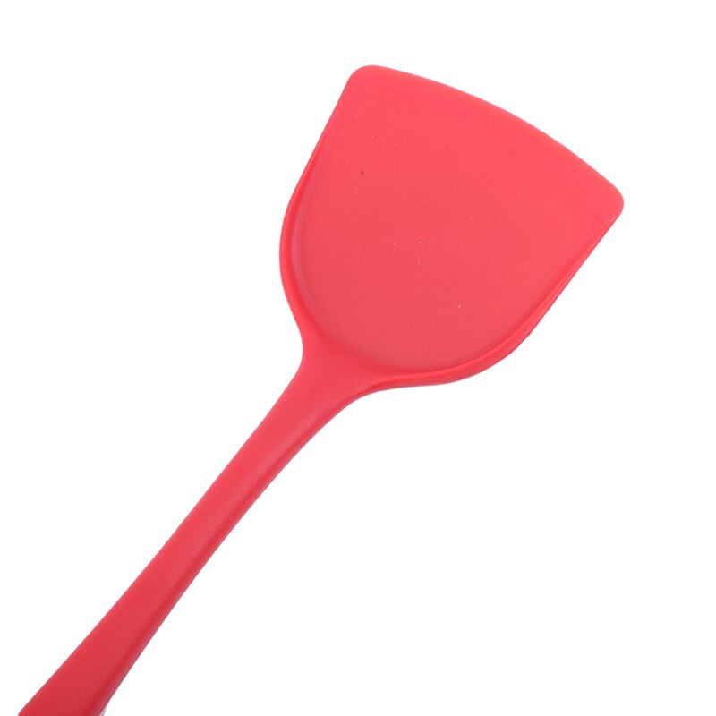 Food Grade Silicone Baking Tools Shovel Kitchen Spatula Cake Slotted Butter Cream Mixer Scraper Long Handle Shovel