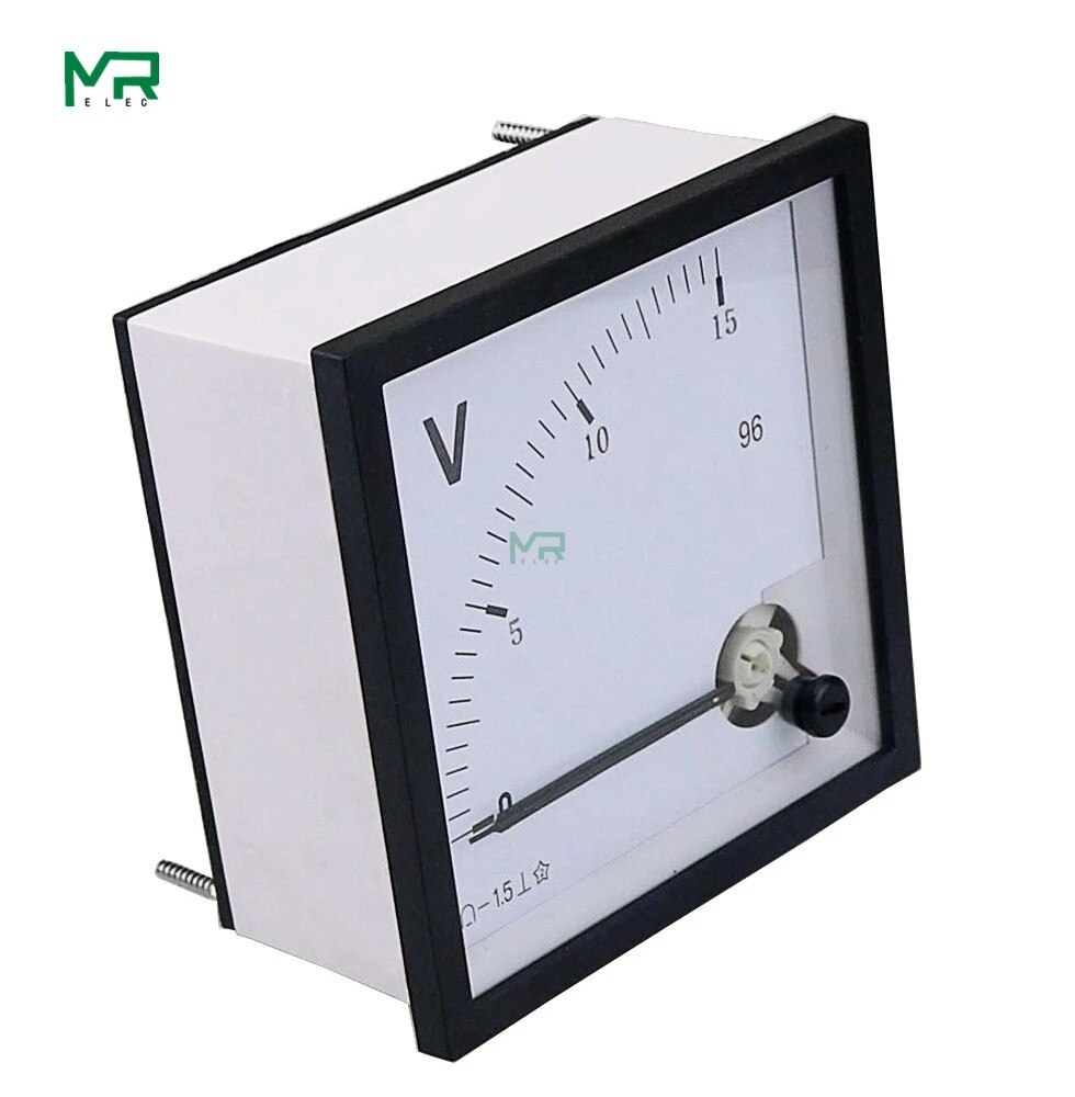 CP-96 SQ-96 CZ-96 DC5V 10V 15V 20V 30V 50V 75V100V 150V 250V 300V 450V 500V 750V Range Analog Voltmeter Gauge Panel
