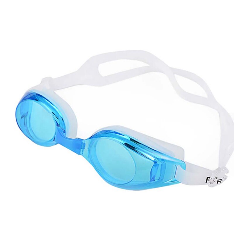 Men Women Silicone Swimming Goggles Anti-fog UV Swimming Glasses With Earplug Water Sports Eyewear: A8