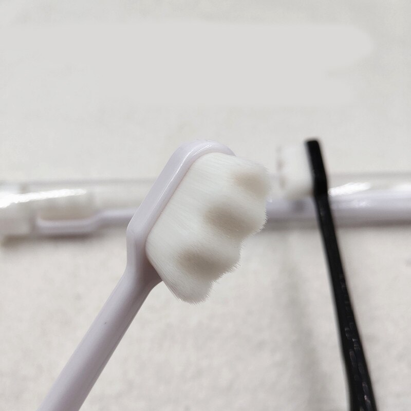 Baby soft fiber toothbrush portable ultra-thin super soft protect health tooth brush dental care brush cleaning oralcare tools