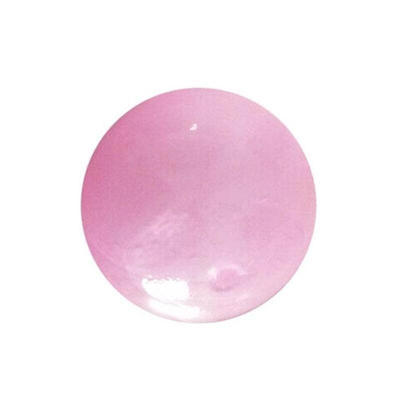 1pc morsomme klebrig veggball dekompresjon leketøy lysende kaste klebrig mål ball 6cm klemme ball sakte stigende stressavlastningsleketøy: C