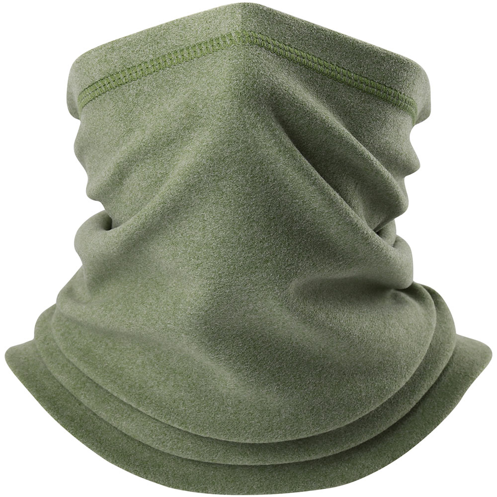 Windproof Fleece Warm Bandana Solid Color Face Mask Scarf Ski Hiking Snowmobile Neck Warmer Gaiter Headband Men Women Winter: 005