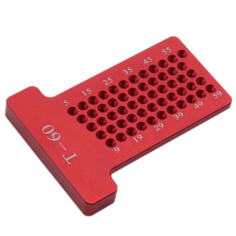 Woodworking T-square Scribe Aluminum Alloy Ruler Marking Gauge carpenter layout tools metric T-Rule 5-60mm