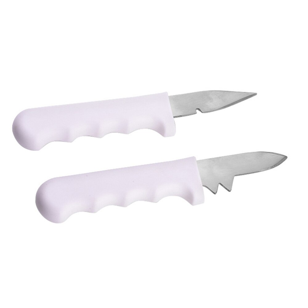 2Pcs Oyster Shuckers Durable Seafood Openers Scallop Opening Tools