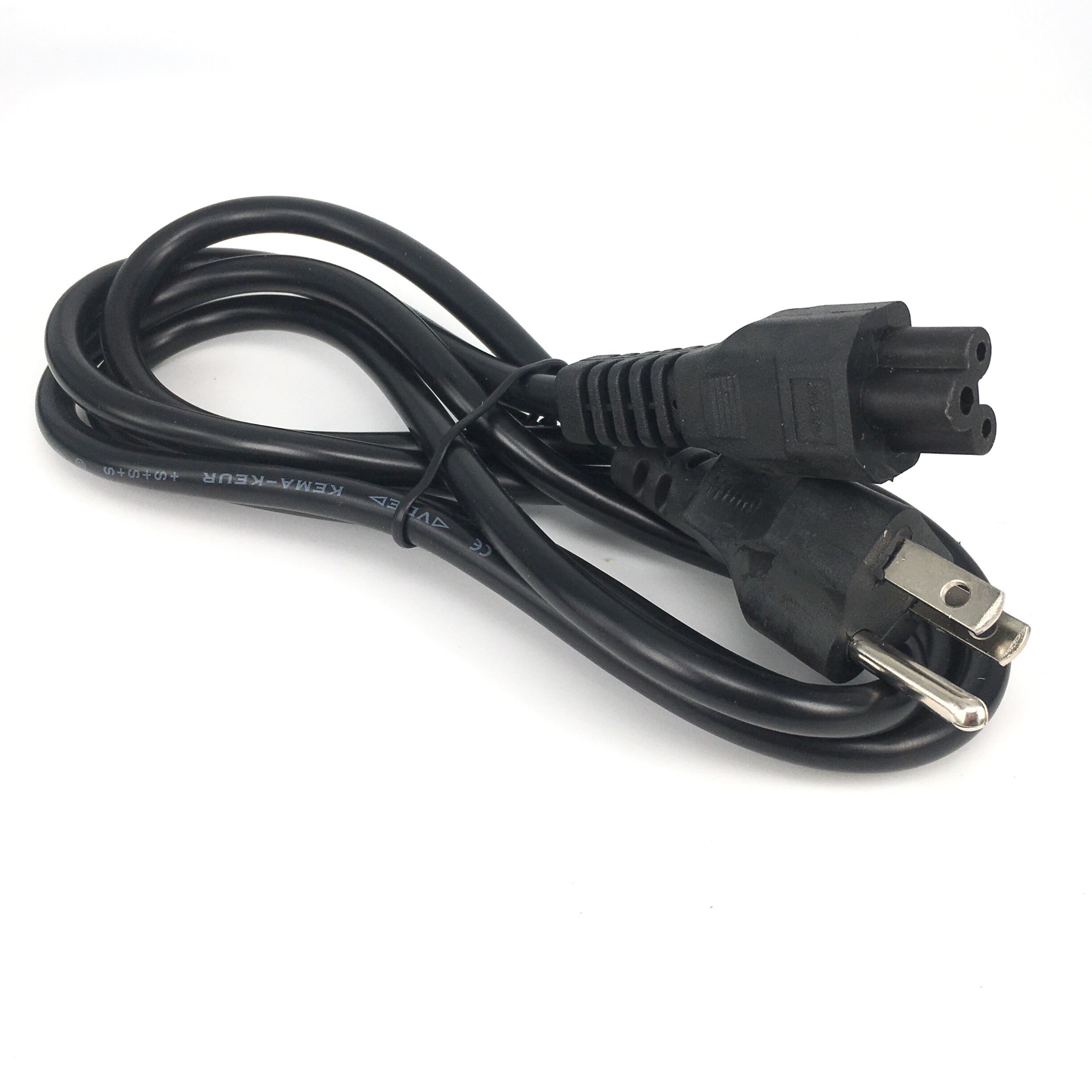 USA Power Cable 1.5m 3 Prong USA IEC C5 Power Extension Cord For HP Dell Lenovo Notebook Laptop LG TV