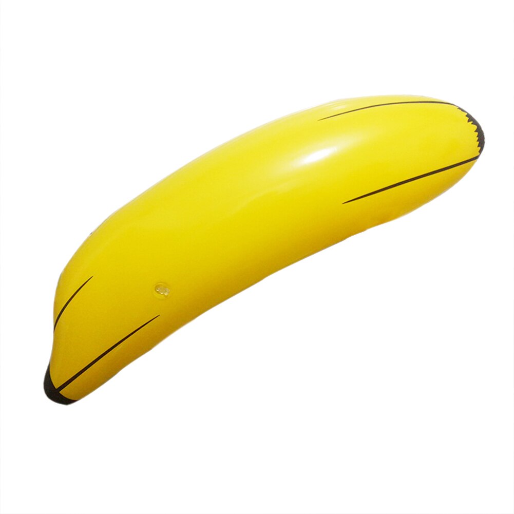 Banana gonfiabile PVC Blow Up Pool Water Beach Toy Kids Cute Shape Fruit Toy Party Decor i bambini gonfiano il giocattolo