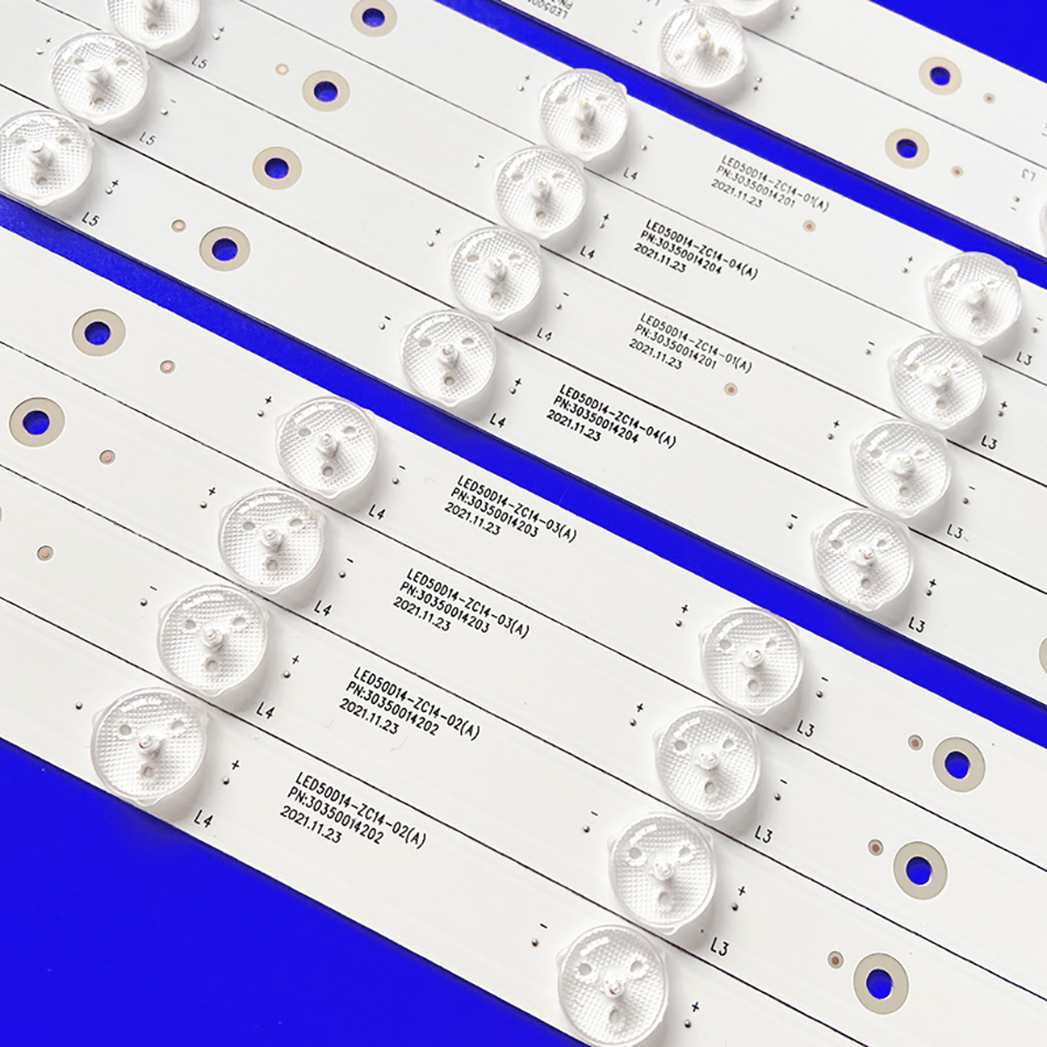 Led Strip Voor Led50a900 Ld50u3000 D50mf7000 V500HJ1-PE8 30350014201 30350014202 30350014203 LED50D14-ZC14-01 02 03 04 05(A)