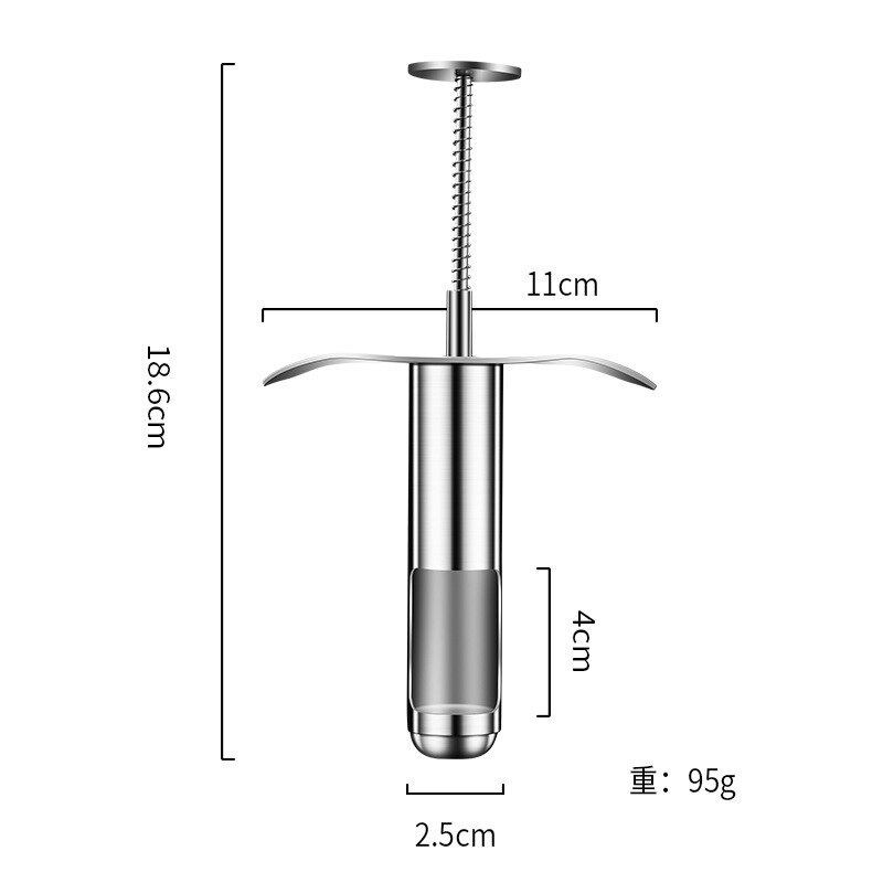 Extracteur de graines de cerise Jujube, Date rouge, Olive, Machine, Gadgets de cuisine, fournitures, outils de fruits créatifs, accessoires de cuisine: 1PC Stainless Steel
