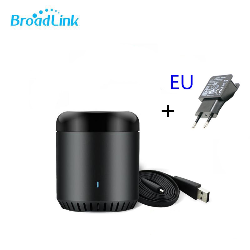 Broadlink RM4C Mini 3 haricot noir Wifi RM Mini3 RM4 Mini télécommande intelligente universelle IR Compatible avec Alex Echo: RM Mini 3 EU