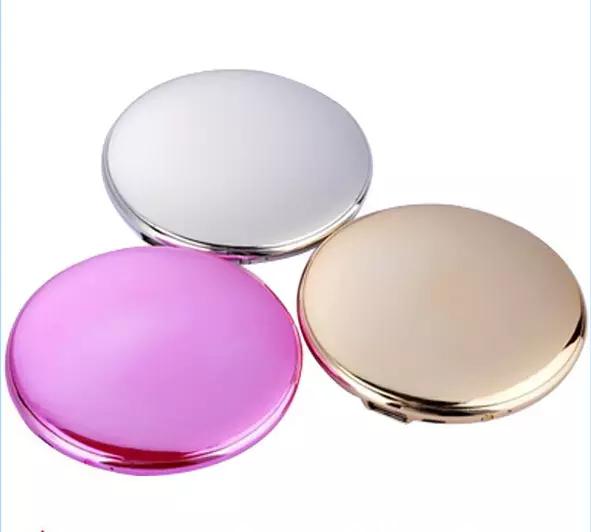 Przenośny makijaż kosmetyczny kieszonkowy okrągły powerbank lustro powerbank podróżny 5000mah z lustrem i światłem