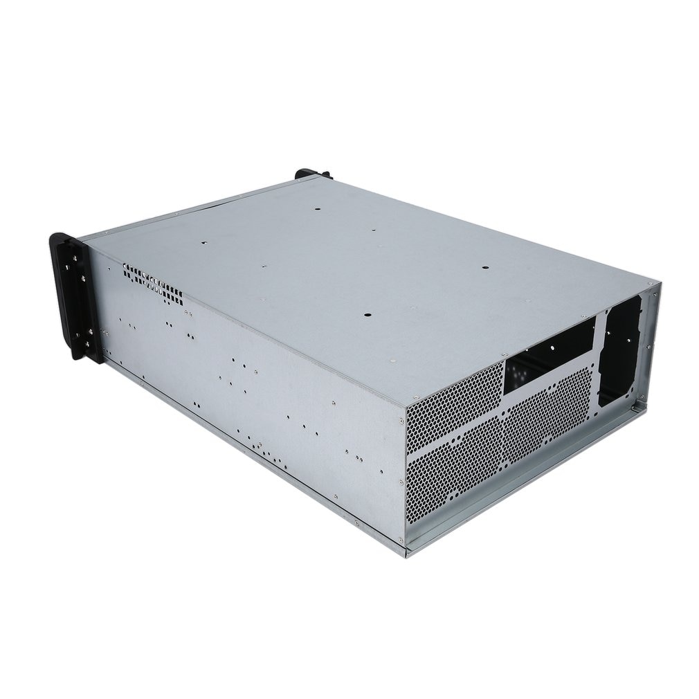 Riser Mining ETH/ETC/ZEC/XMR 4U Mine Mining Machine Chassis 6/8 Graphics Server Chassis Single Power Supply