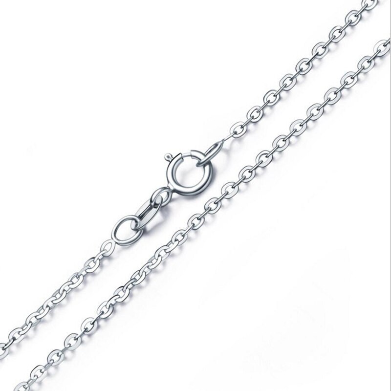 Lille månesten vedhæng til kvinder elsker hjerte vedhæng halskæde bedste ven 925 sølv smykker