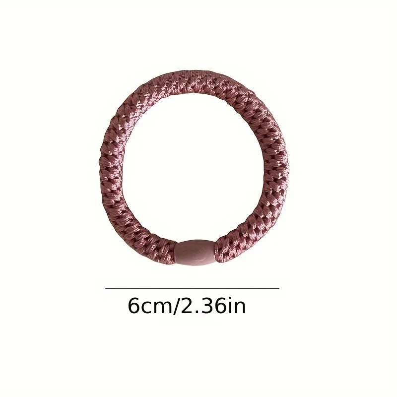 15 teile/satz Haar Krawatten Dosen Verpackung Geflochtene verdrehte Elastische Haarband Langlebig Hohe Elastizität Gummibänder Frauen Haar Zubehör