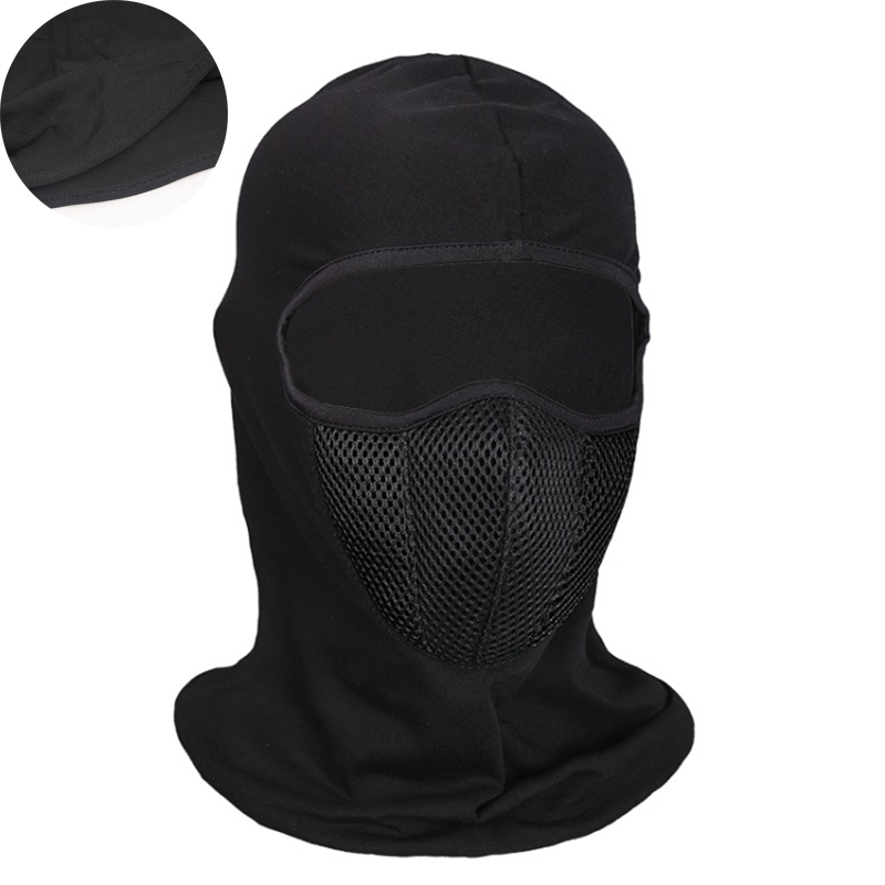 Motorfiets Bivakmuts Volgelaatsmasker Zomer Ademend Motorrijden Hals Gezichtsmasker Motocross Fietsen Masker Helm Kap Mannen: Champagne