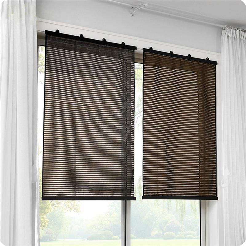 1pc rullgardiner stansningsfri solskyddsgardin för hem sovrum vardagsrum butik  (135 x 60cm )