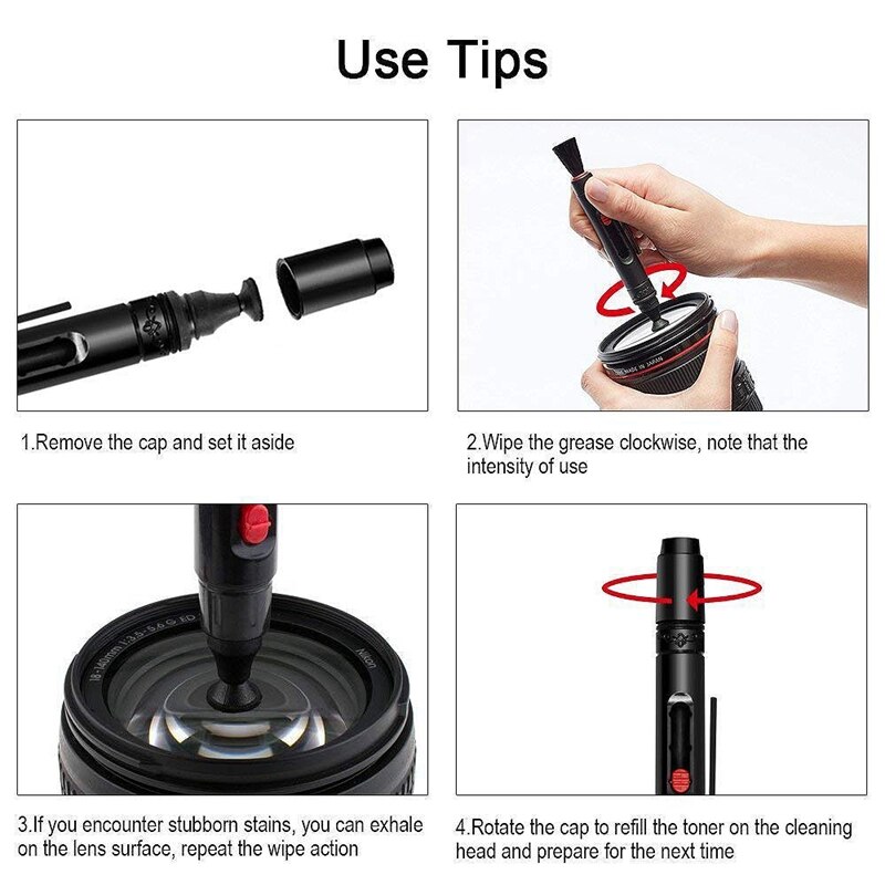 DSLR Lens Camera Cleaning Kit Equipment Spray Bottle Lens Pen Brush Blower Practical Digital Camera Clean Tools