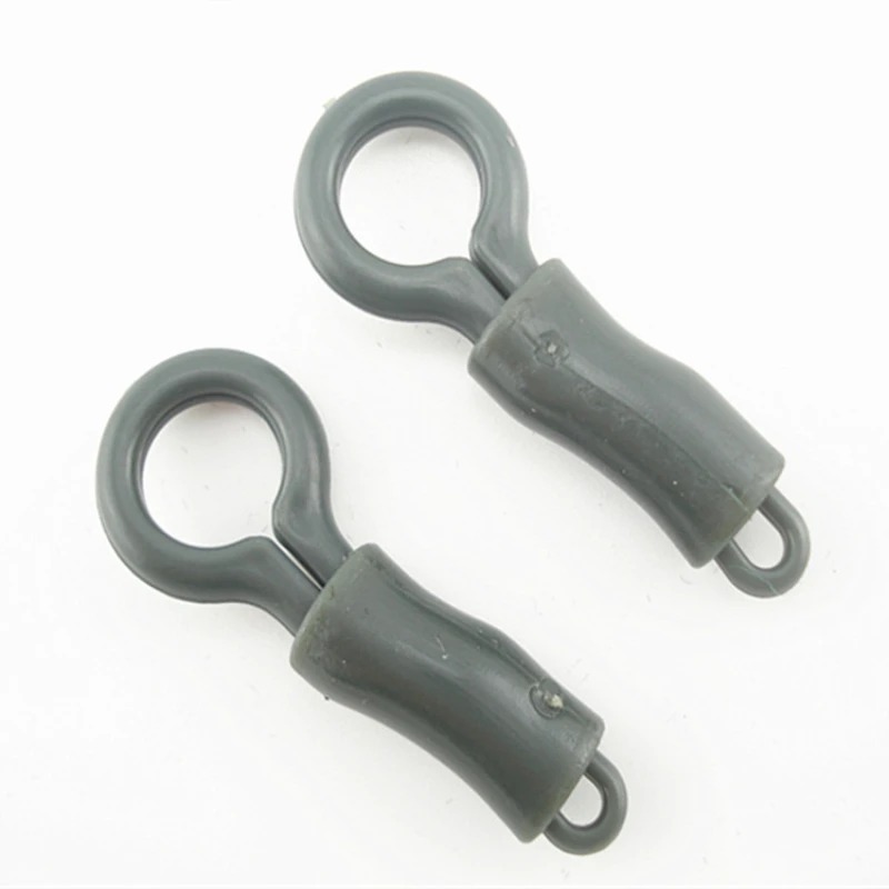 10PCS Connector Fishing Group Large Object Line Group Small Accessories Positioning Round Knot Ronnie Hanging Lead Accessories