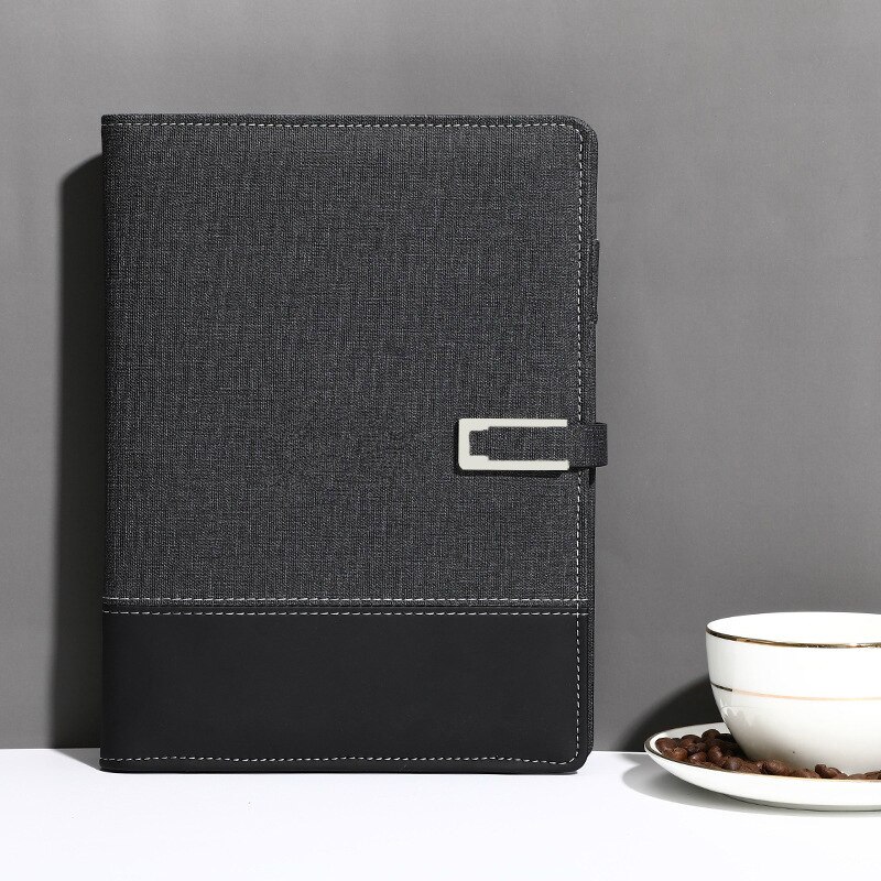 Multifunctional Charging Notebook Mobile Power Charging Notebook with U Disk Purse Mobile Power Business Diary Smart A5