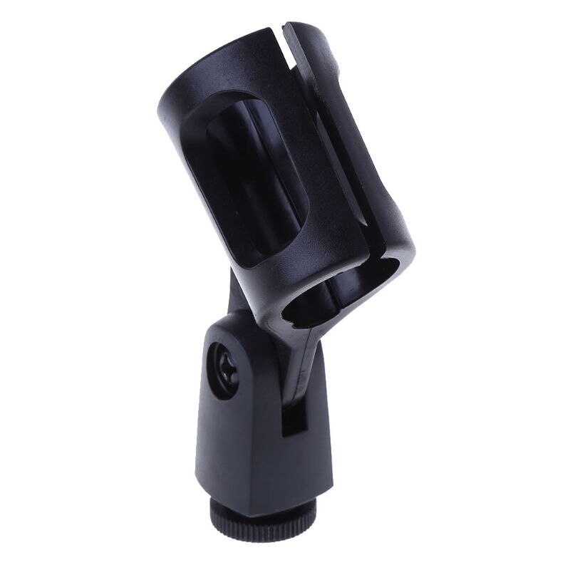 Plastic Flexible Clamp Clip Holder Mount Microphone Mic Stand Accessory