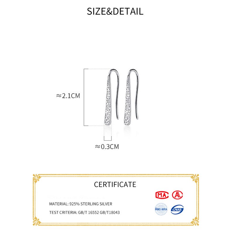 La Monada Orecchini A Cerchio per Le Donne in Argento 925 bella Donne Orecchini Dei Monili di Disegno Geometrico Orecchini A Cerchio in Argento sterlina 925