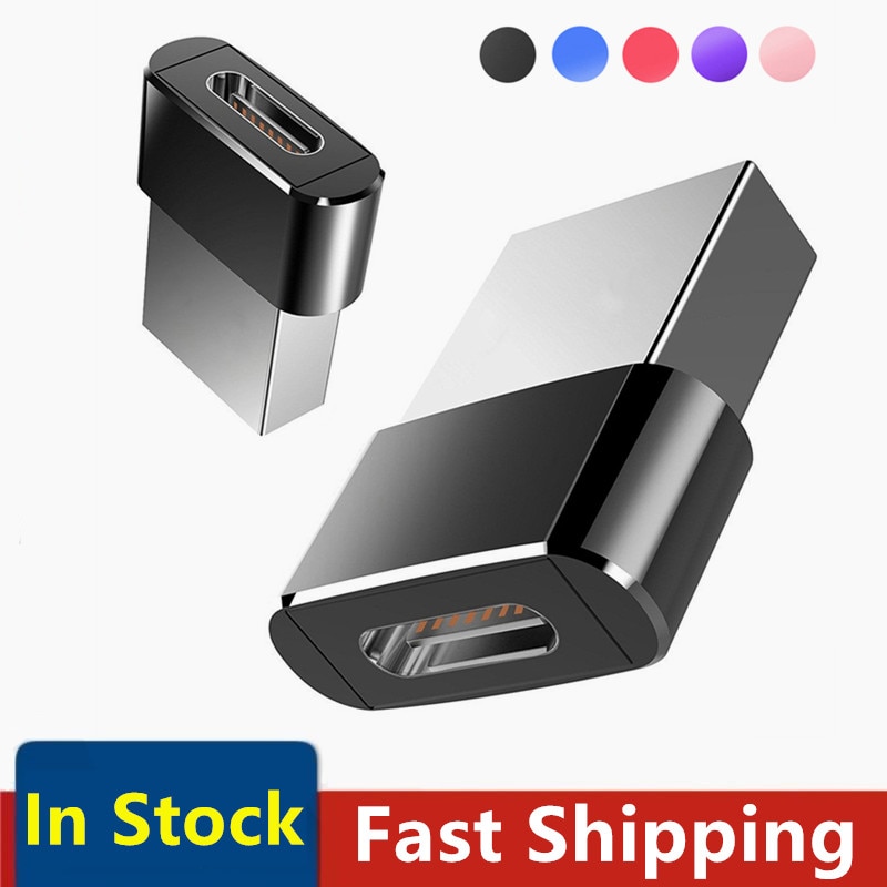 USB-C Flash Drive Type-c USB 2.0 Male To Type-c Female Converter Adapter Adapter Computer Phone Adapter Multi Colors