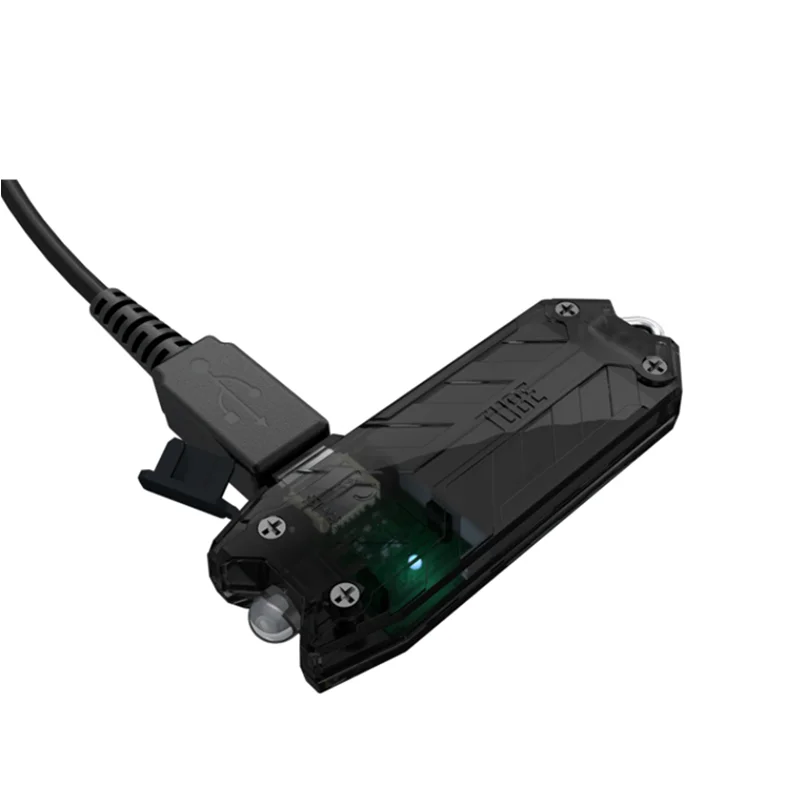 Nitecore-tubo V2.0 de 55 lúmenes, EDC recargable por USB linterna de bolsillo, lámpara de poste en U, llavero de luz, 100% original
