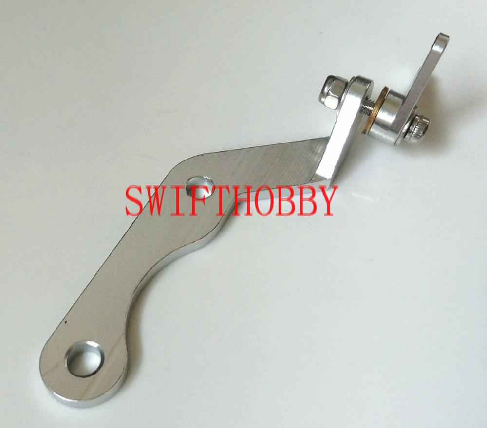 CNC aluminum throttle assembly for Zenoah gas marine engine rc boat