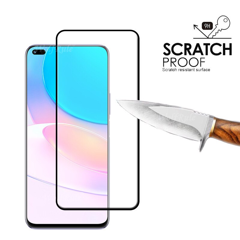 Full Cover Glass For Huawei Nova 8i Glass For Huawei Nova 8i Tempered Glass Film Screen Protector For Huawei Nova 8i Len Glass