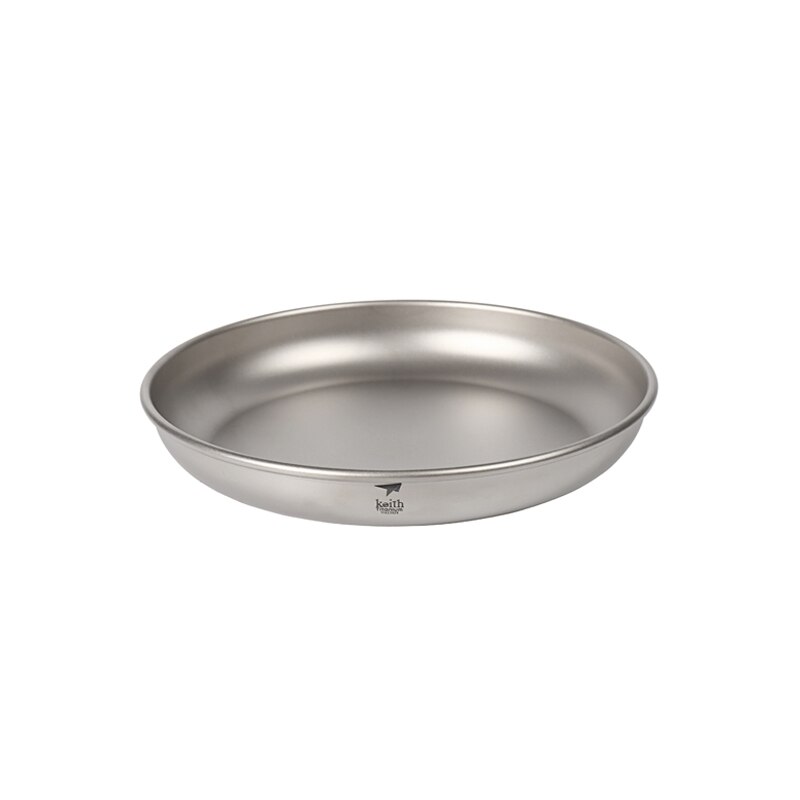 Titanium Dinner Plate Round Serving Dishes Titanium Material Fruit Plate Dessert Tray Steak Tray Kitchen Tableware
