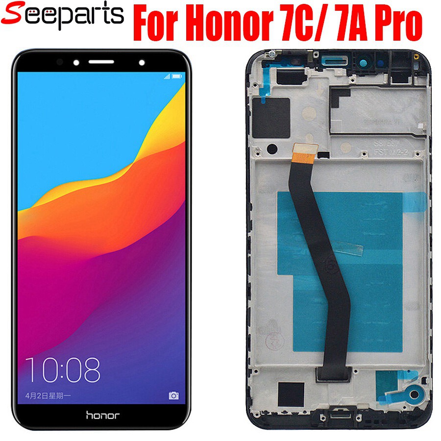 Schermo originale per Huawei Honor 7C LCD AUM-L41 Schermo tocco schermo Digitizer assemblaggio ATU LX1 / L21 per Huawei 7A pro AUM-L29